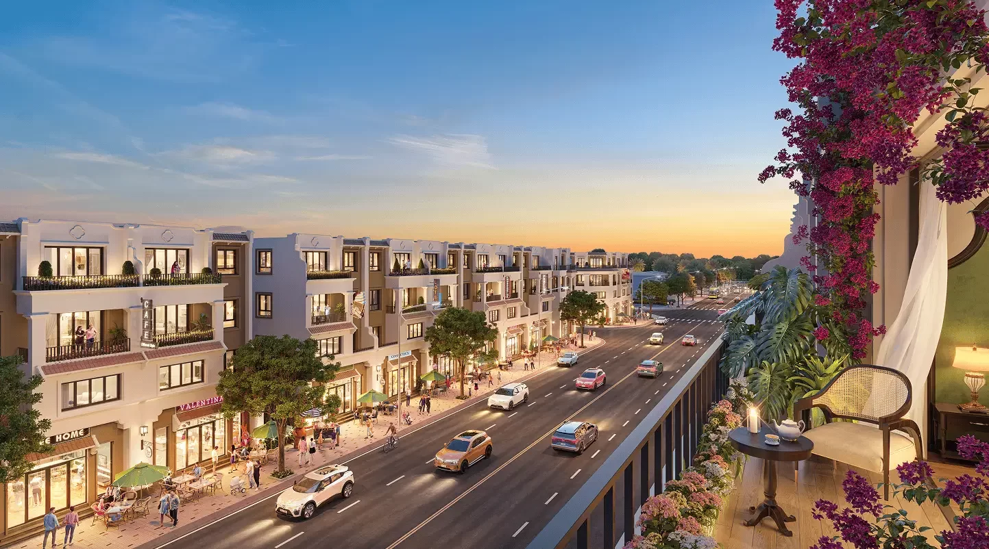 Thiết kế Shophouse Vinhomes Bắc Hồng