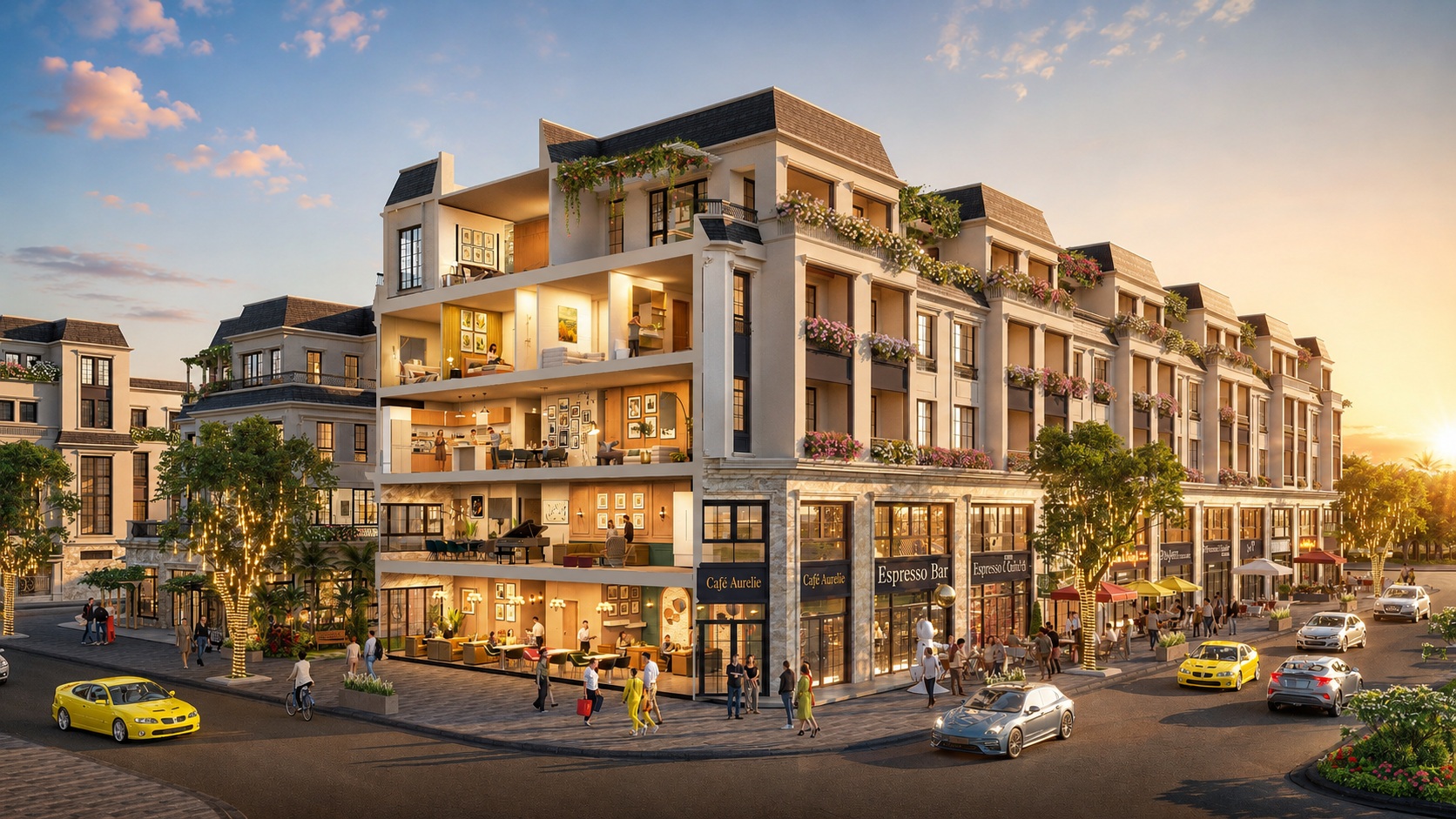 Thiết kế shophouse Vinhomes Bắc Ninh Thiết kế shophouse Vinhomes Bắc Ninh